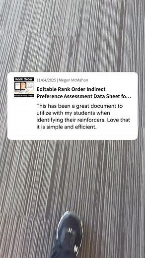 Ever feel like you’re guessing what will motivate your learner? That’s where preference assessments come in! 📋🌈 They help you identify what items or activities your learner finds the most motivating so you can plan effective reinforcement before the session even starts 🙌 From paired choice to multiple stimulus to free operant, each method gives you clear data on what your learner loves most. AllDayABA has a blog post for that 😉 💡 Whether you’re an RBT, BCBA, or special educator, mastering p