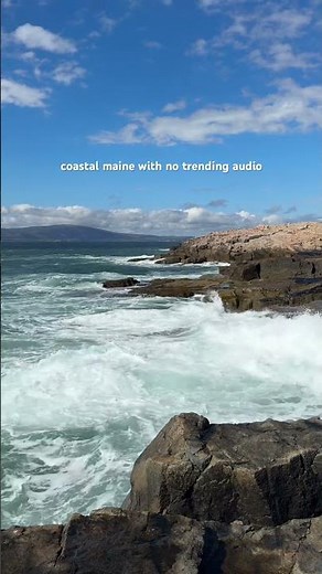 Schoodic Point on the Maine Coast - Acadia National Park