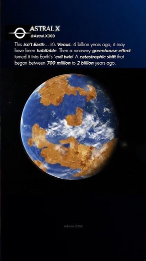 This planet used to Be Like Earth… Now It’s Hell #shorts #space