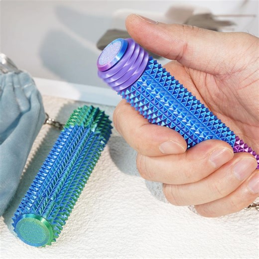 Spiky Fidget Spinner – Textured Sensory Toy for Focus and Fun, Unique Desk Gadget, Spinning Keychain Toy - Etsy