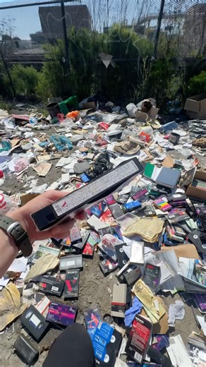 Found VHS Copy of Super Bowl XXXV in a Junk Pile on the West Side of Oakland