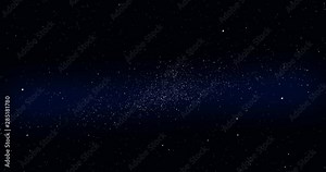 Space background. Camera is flying through the nebula. The stars are everywhere around. seamless loop, 4k, 3d reder