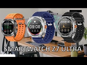 Review Smartwatch Z7 Ultra [Características, como configurarlo como vincularlo]