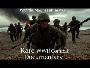 With the Marines at Tarawa (1944) | Rare WWII Combat Documentary