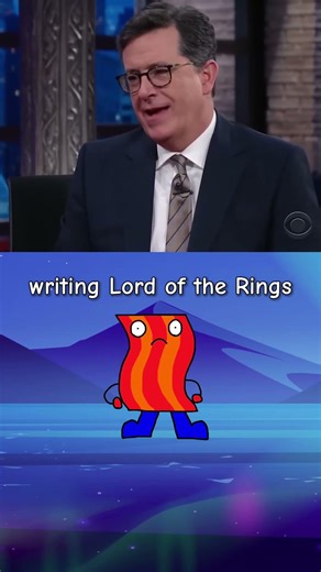 and the "who asked for this" award goes to... #stephencolbert #lordoftherings #opinion