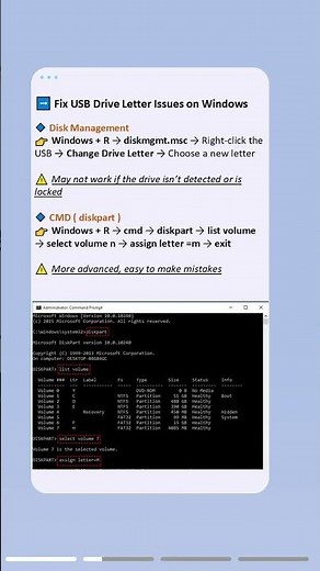 [3 Ways] Change USB Drive Letter on Windows 11/10/8/7 🔧💻