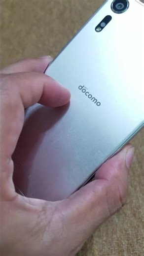 sony xperia xzs japan docomo silver