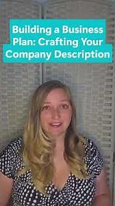 Building a Business Plan: Crafting Your Company Description