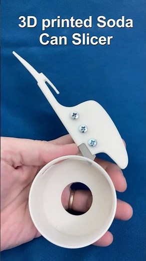 3D printed Soda Can Slicer