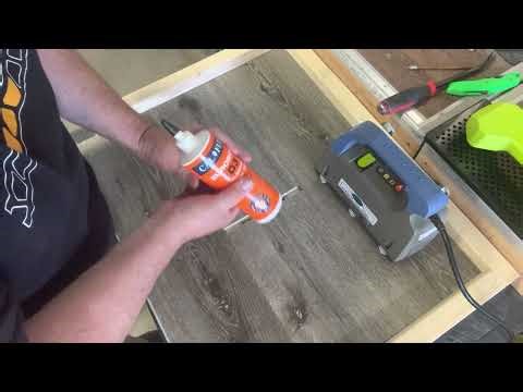 Kool glide vinyl plank repair