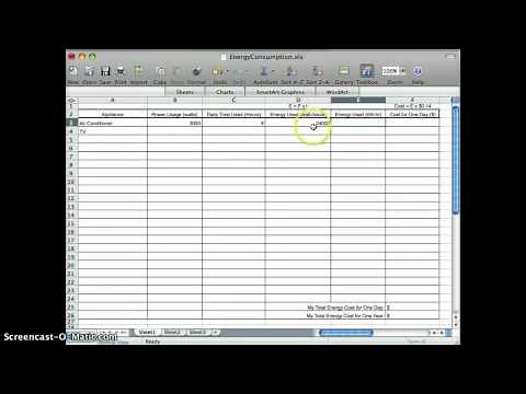 How to Calculate Your Electrical Energy Consumption/Bill