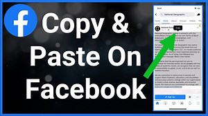 How Do You Copy and Paste on Facebook?