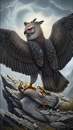 Harpy Eagle 🦅 VS Philippine, Golden, Crowned, Owl & Peregrine