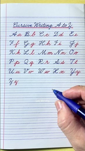 Cursive writing a to z | Cursive abcd | Cursive writing abcd | Cursive letters | Cursive handwriting