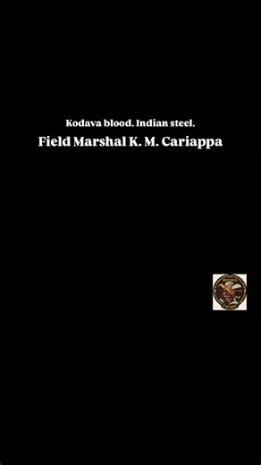 Nanga Kodava on Instagram: "The historic transition on January 15, 1949, when Field Marshal Kodandera Madappa Cariappa (then General) took over the reins of the Indian Army from the last British Commander-in-Chief, General Sir Francis Roy Bucher. This pivotal day is celebrated every year as Indian Army Day, marking the moment the force became truly Indian. A legendary soldier and visionary, Field Marshal Cariappa was a highly decorated officer; his chest of medals included the Order of the Briti