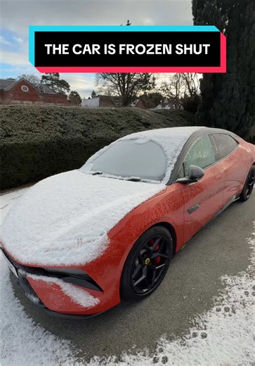 Defrosting a Frozen Lotus Car in -4°C Weather