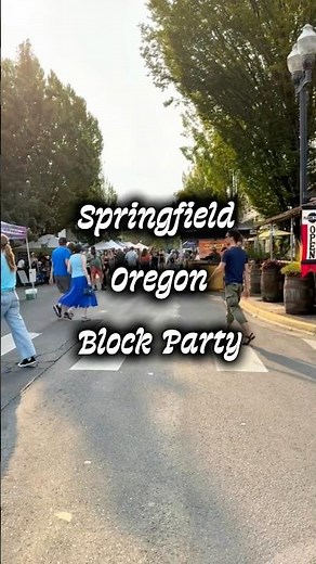 Springfield Oregon Block Party
