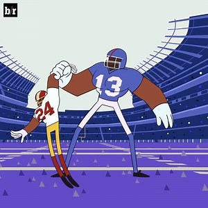395K views · 9.1K reactions | Giants knock the Redskins out of the playoff picture! | Bleacher Report | Facebook