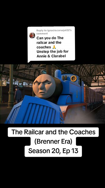 Replying to @ignacio.carvajal22The Railcar and Coaches #ttte #tiktok #fyp #thomastok #thomasthetankengine #thomasandfriends #thomasepisodes