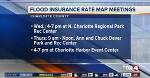 Flood insurance map open houses scheduled in Charlotte County