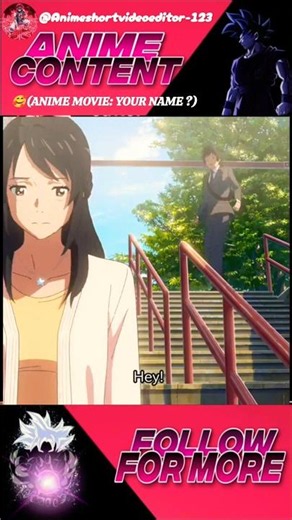 Your Name Ending Scene Mood Edit [4K] | Kimi No Na Wa #anime #shorts