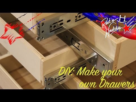 How Build your own Drawers DIY