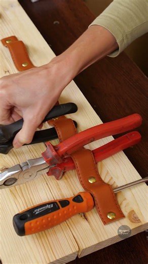 From Belt to Workshop Organizer! 🔧♻️ Smart DIY