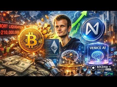 🚨Vitalik Revolutionizes Ethereum: AI Will Change Everything. NEAR and VENICE AI Dominate the Market!
