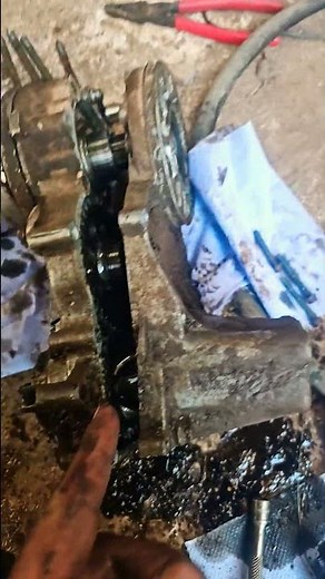 kodiak 400cc 4x4 transfer case removal split apart #mechanic #omgwhatshappening #yamaha #workshop