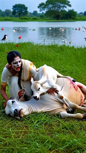 Zombie Attacked Mother Cow🧟#shorts #zombie #puppy #revenge #humanity #trending #success #wildlife