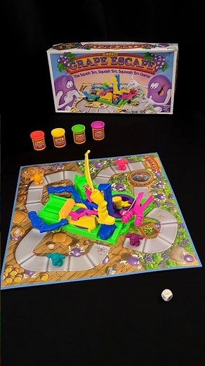 90's Games Were Wild! - The Grape Escape 1992 #boardgames