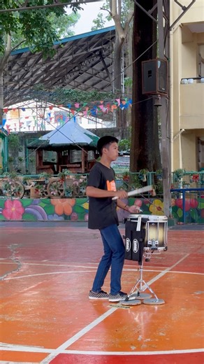 10K views · 73 reactions | Rimshot artist John Andrei Sarmiento marching snare drum solo 論 | Rimshot Drumsticks | Facebook