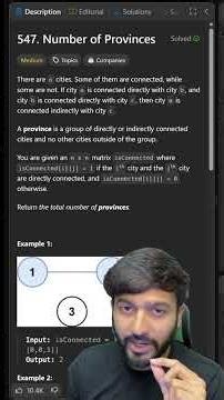 Leetcode 75 - Day 44 - Number of Provinces