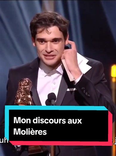 Ethan Oliel remporte le Molière de la révélation masculine