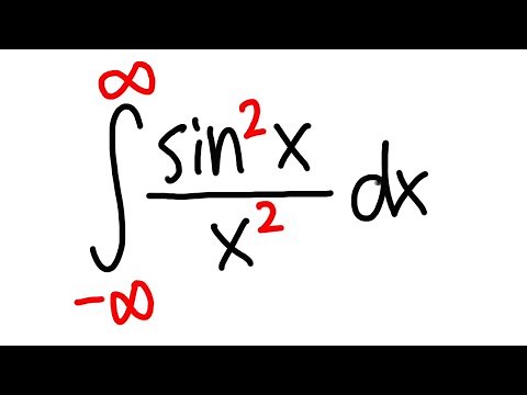 How to integrate sin^2(x)/x^2 from -inf to inf using integration by parts