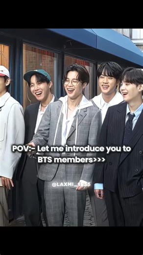 Let me introduce you to BTS members 💜 #bts #btsarmy #kpop #shorts