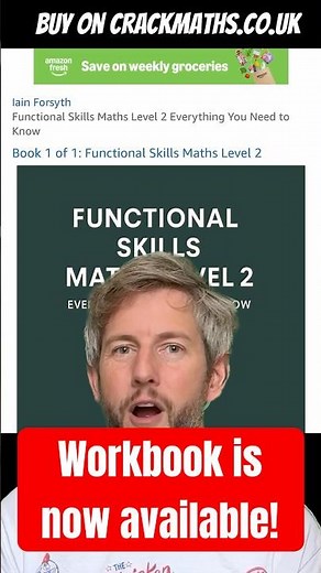 This Book Will Help You Pass Functional Skills Maths Level 2