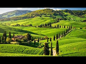 🌿 Tuscany Italy — A Timeless Journey Through Cypress Hills, Farmhouses and Olive Trees ✨