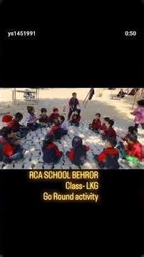 Go-round activities class LKG