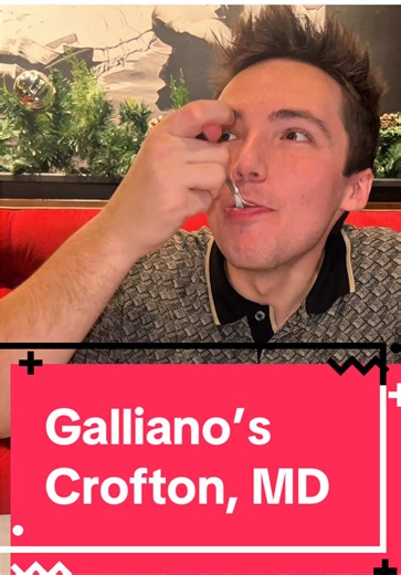 Trying Galliano’s in Crofton, MD. I’m on the search for the best Italian joints in MD drop in the comments your favorite #dmveats #dmvfoodie #italianfood #marylandfood #italian