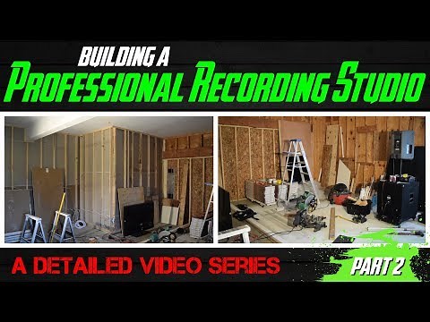 Building A Professional Recording Studio - Part 2 (planning & gear)