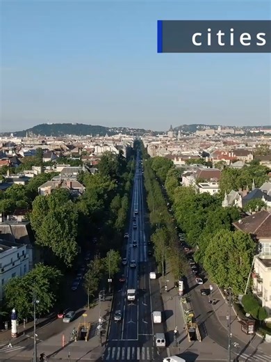 Andrassy Avenue is a must-see when you visit Budapest! Discover Budapest, a famous city in Hungary! The Széchenyi Baths, the Hungarian Parliament Building, Buda Castle, and the Danube River are just some of the many attractions in this great city! #placestovisit #travelhungary #travel #hungary #budapest #andrassyavenue