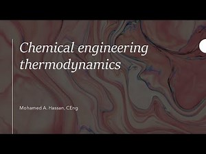 1. introduction to chemical engineering thermodynamics