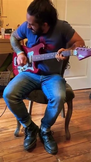 1960s Teisco Guitar Blues Jam 🎸 Raw Vintage Tone