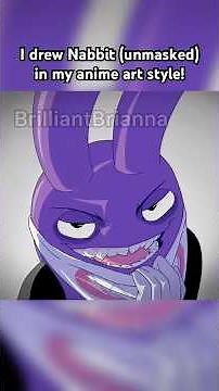 Nabbit Unmasked #shorts #trending #viral #art #gaming #mario