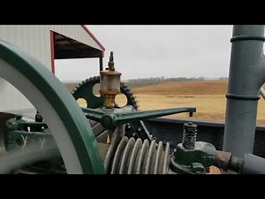 1908 Aermotor 8 cycle Hit and Miss Gas Engine for pumping water on the farm.