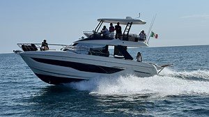 An evolution of Prestige’s wildly popular 460, the 4.3 is packed with fresh design features that should usher a new wave of boaters into the brand. | Power & Motoryacht Magazine
