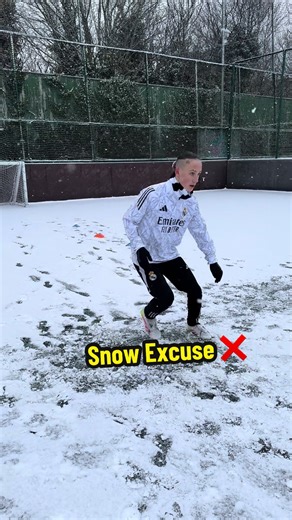 Snow Excuse ❌ #TommyTucker #football #footytiktok #footballtiktok #footy