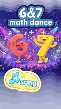 ✨6 & 7 Math Dance! ✨| Fun Kids Learning Song (Add, Subtract & Multiply)