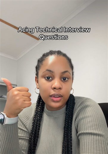 This is how you ace technical interview questions. 👩🏾‍💻✨ #corporatelife #careeradvice #careerdevelopment #careertiktok #interviewtips
